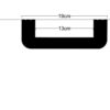 Профил за скрито LED осветление LD-39