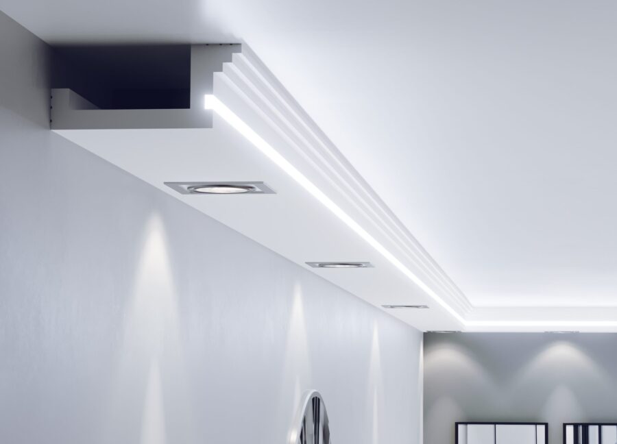 Профил за скрито LED осветление LD-61