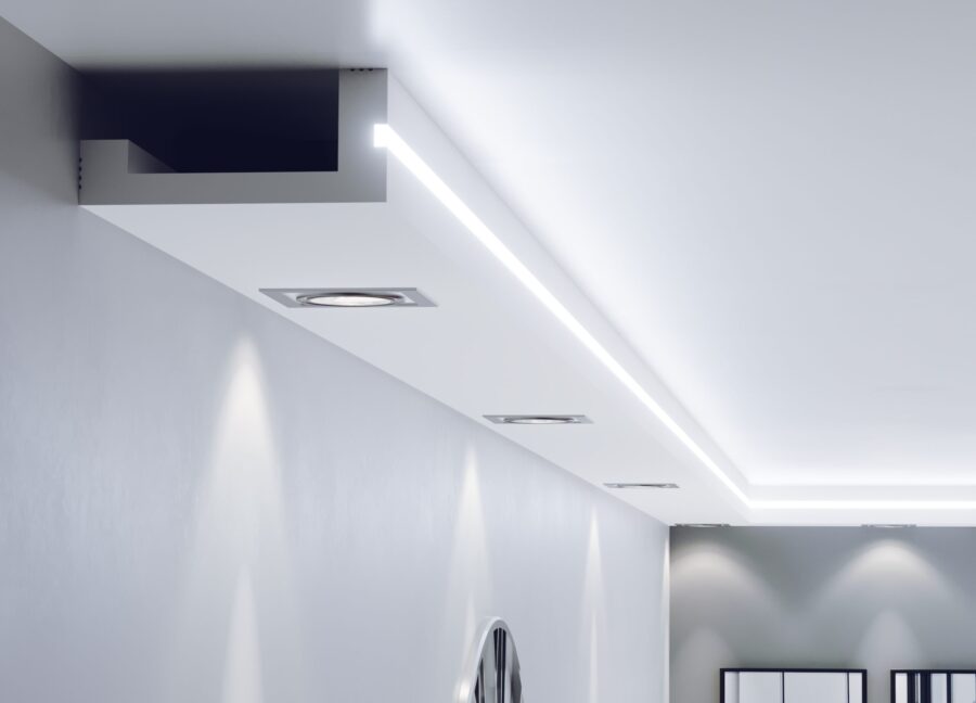 Профил за скрито LED осветление LD-65