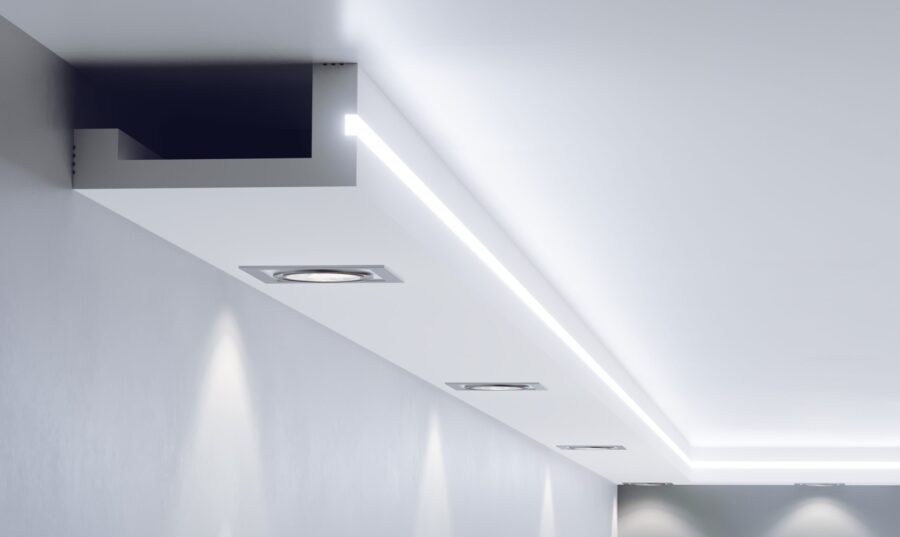 Профил за скрито LED осветление LD-65