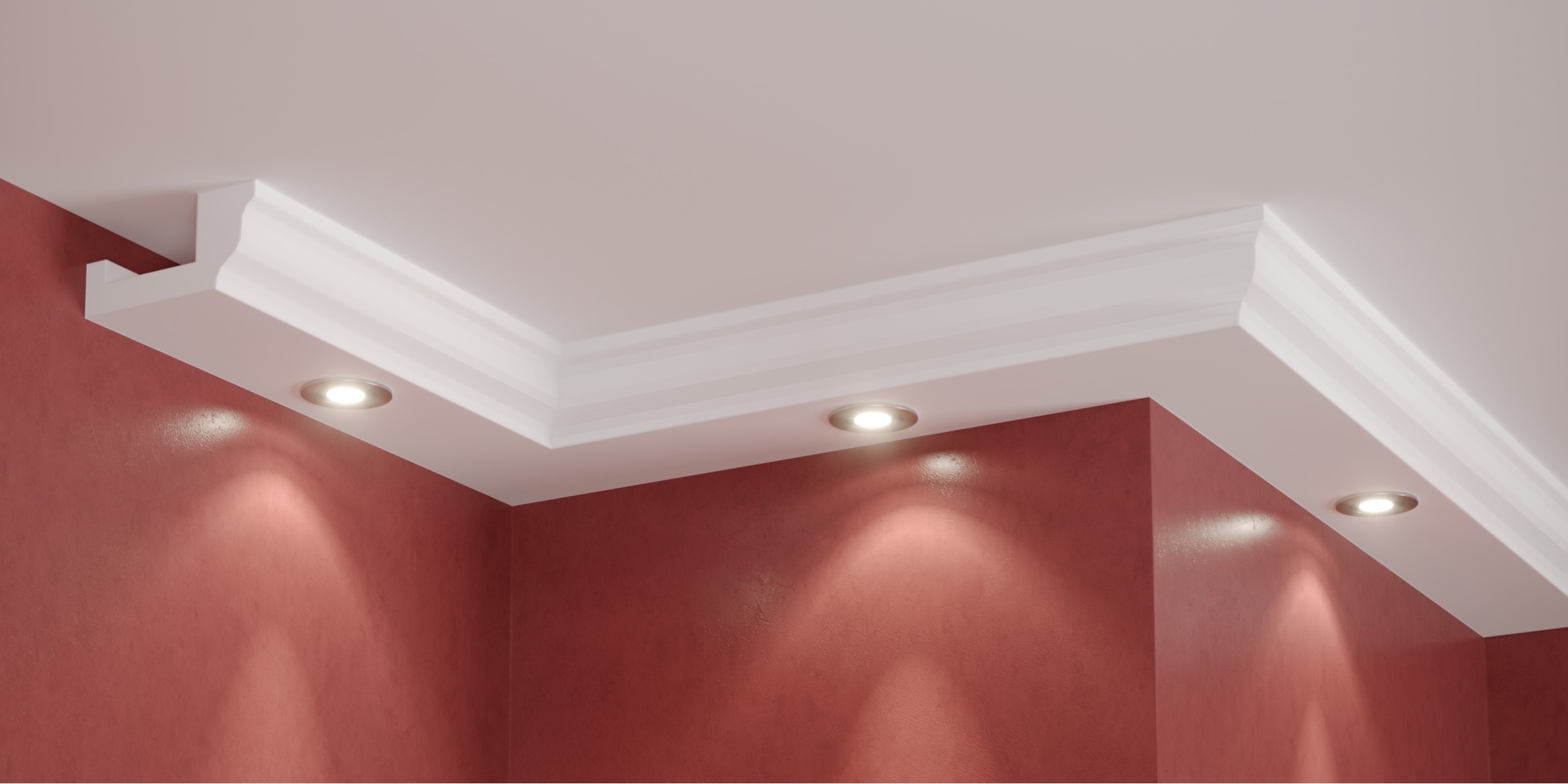 Профил за скрито LED осветление LD-18